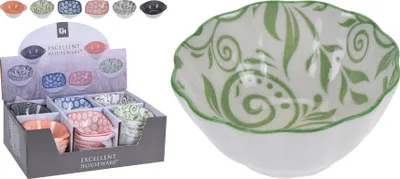 Produktbild von Keramik Salatschüssel für Snacks 9 x 6 cm