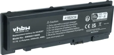 Produktbild von vhbw Akku kompatibel mit Lenovo ThinkPad T420s, T420si, T430s, T430s (22352), T430s (2353), T420s 4171-A13 Notebook (4400 mAh, 11,1 V, Li-Ion)