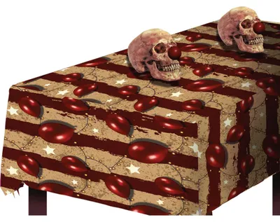 Produktbild von Horrorclown Circus Tischdecke für Halloween
