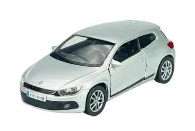 Produktbild von Welly VW Volkswagen Scirocco Silber 1:34-1:39 Die Cast Metall Modell Neu im Kasten 43615