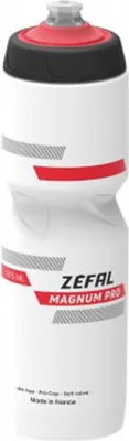 Produktbild von Zéfal Trinkflasche Magnum Pro 975ml, white/red/black, weiß/rot