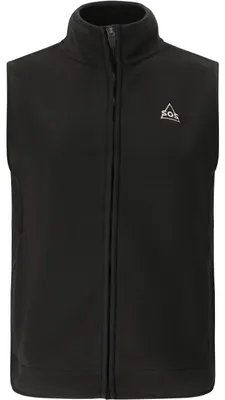 Produktbild von SOS Fleeceweste Draco mit kuscheligem Material 1001 Black XL