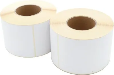 Produktbild von Etikettenrolle - Thermotransfer, 105 x 149mm, D180mm, Kern 76, 900 Etiketten/Rolle, permanent