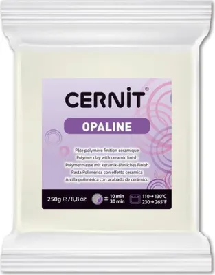 Obrázok produktu pre Cernit Polymer Clay Opaline Polymérová hmota White 250 g
