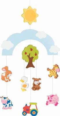 Produktbild von goki Mobile Bauernhof 10T 20x55cm
