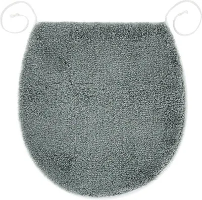 Produktbild von Toilettendeckelbezug, Mikrofaser, anthrazit, 47x50 cm