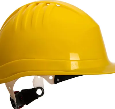 Image de Casque de protection Roue tournante "PS62" Clic glissant Expertline - Portwest Jaune