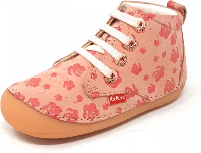 Produktbild von Kickers Soniza Lauflerner Halbschuh Schnürschuh Leder rose flower Gr.18-27 EUR 23