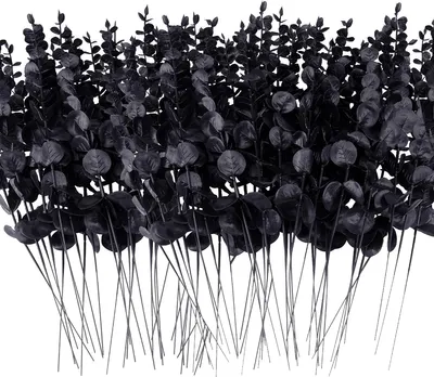 Produktbild von 36 künstliche Eukalyptuszweige, Deko-Elemente, Eukalyptusblätter, künstliche Zweige für Hochzeitsdekorationen, Blumenarrangements, Landhausstil, Heimdekoration