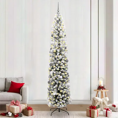 Obrázok produktu pre Maison Exclusive – Umelý vianočný stromček s 300 LED diódami a podstavcom, zelený, 240 cm