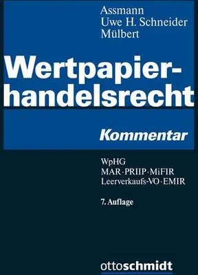 Immagine prodotto di Wertpapierhandelsrecht
