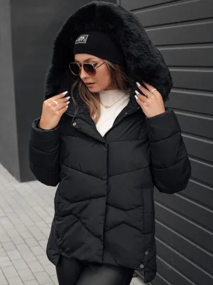 Productafbeelding van Dstreet dameswinterjas Fixmix, zwart, maat L