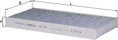Obrázek produktu pro Kabinový filtr s aktivním uhlím