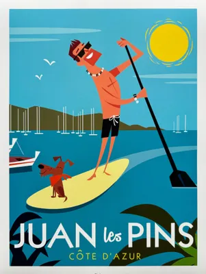 Immagine prodotto di Juan-les-Pins - Poster 30x40 cm