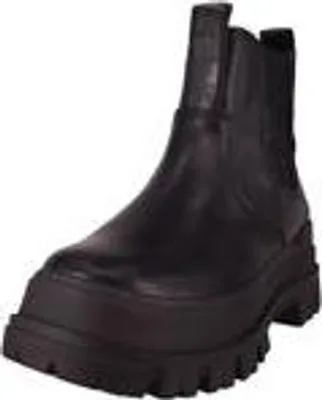 Produktbild von Buffalo Damen Elegante Stiefelette Aspha Chelsea Buckle 1270091 Schwarz