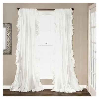 Produktbild von Reyna Fenstervorhang, Weiß, 54x108