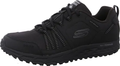 Produktbild von Skechers Escape Plan sportlicher Schnürer Schwarz