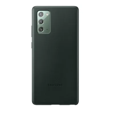 Obrázek produktu pro SAMSUNG EF-VN980LGEGEU SAMSUNG Leather Cover Handy-Cover für SAMSUNG Galaxy Note 20 grün