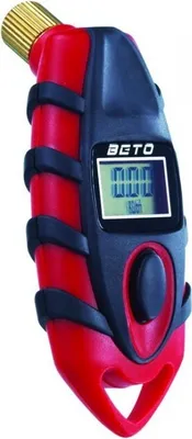 Zdjęcie produktu dla Manometr BETO CTG-005PD cyfrowy czerwony