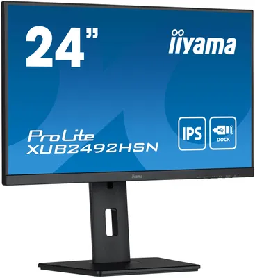 Obrázok produktu pre iiyama ProLite XUB2492HSN-B5, 61 cm (24"), 1920 x 1080 px, Full HD, LED, 4 ms, Čierna