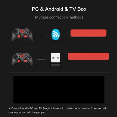 Produktbild von Wireless Controller,Bluetooth Gamepad,Universal Gamepad,Wireless Game Controller,Wireless Gamepad