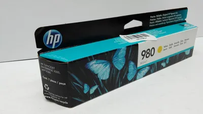 Produktbild von HP 980 Gelb Original Druckerpatrone, Standardertrag, Gelb, Tinte auf Pigmentbasis, 1 Stück(e), 6600 Seiten