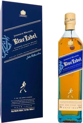 Immagine prodotto di Johnnie Walker Blue Label Blended Scotch Whisky 40% Vol. 0,7l in confezione regalo