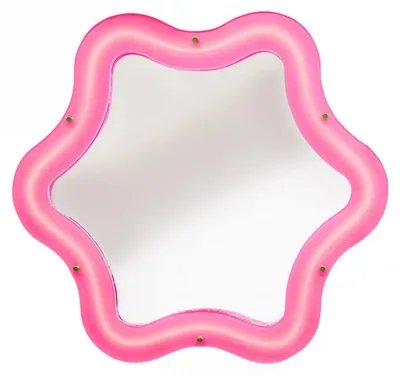Produktbild von Seletti Wandspiegel Supercurve Mirror Tiny Flower (85,5x77,5cm)
