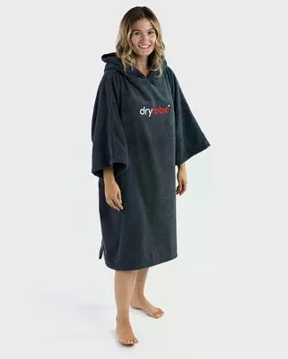 Produktbild von DRYROBE Handtuchmantel Baumwolle Navy M