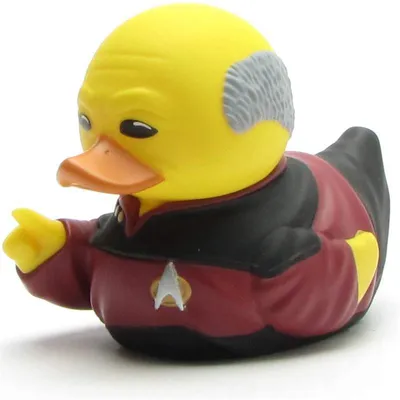 Produktbild von Badeente Star Trek Jean-Luc Picard Boxed Edition TUBBZ Vinyl 10 cm