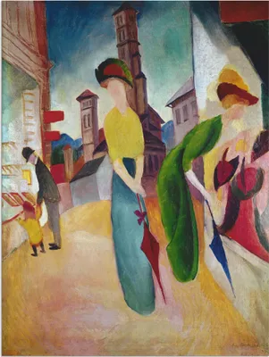 Produktbild von ARTland Wandbild Alu für Innen & Outdoor Vorm Hutladen. 1913 Größe: 30x40 cm