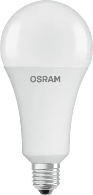 Obrázok produktu pre OSRAM HOMELIGHTING 4058075659667 LED (monochrome) EEC E (A - G) E-27 Pear shape 24.9 W = 200 W Warm white (Ø x L) 90 mm x 184 mm 1 pc(s)