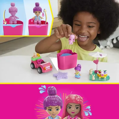 Produktbild von MEGA BLOKS Barbie Cabrio HKF90