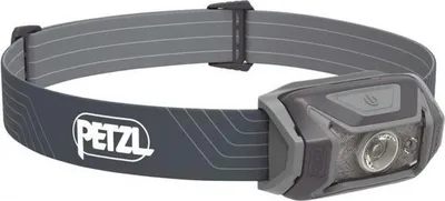 Petzl TIKKA CORE - Lampada Frontale 450 Lumen Con Illuminazione Rossa E Batteria Ricaricabile - Grigia
