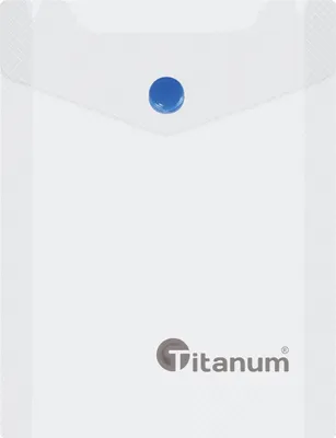 Obrázok produktu pre Vertikálny obalový priečinok A6 Titanum transparentný
