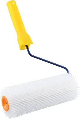 Produktbild von Prikrol – Belüftungsrollen – Bodenbeschichtungen – Entlüftung – 20 mm Stacheln – 23 cm – Weiß