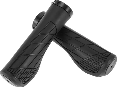 Image de 1 Paire de Poignées de Guidon de Vélo, Poignées de Vélo Antidérapantes avec Outil, Poignées de Guidon à Verrouillage Unique pour Vélo Électrique VTT, Noir