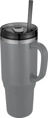 Obrázok produktu pre Hrnček so slamkou "Melbourne", 1200ml PF4499 (jedna veľkosť) (sivá)