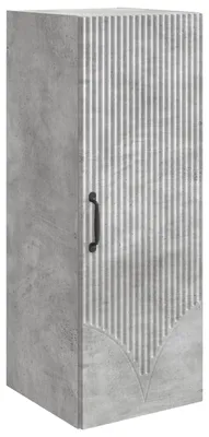 Immagine prodotto di vidaXL Armadio a muro grigio cemento 33 x 34,5 x 90 cm in materiale derivato dal legno