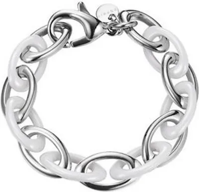 Produktbild von Esprit Damen Armband Pure Ceramic white Edelstahl ESBR11432A210