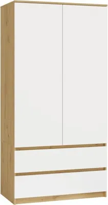 Produktbild von Schrank MALWA SS-90 Eiche Artisan/Weiß