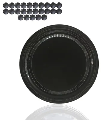 Imagen del producto de Tapas de metal reutilizables para frascos, con un diámetro de 77 mm, cierres metálicos resistentes, ideales para la cocina