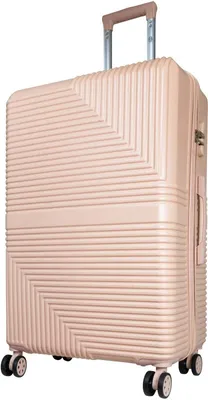 Produktbild von Großer Reisekoffer Barcelona 94 L Hartschale Trolley ABS rose