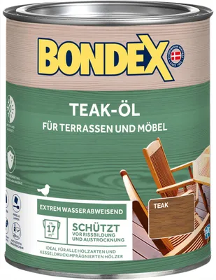 Produktbild von Bondex Teak-Öl Teak 0,75 l - 330060