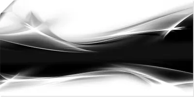 Produktbild von Designus: Kreatives Element Schwarz/Weiß für Ihr Art-Design, Produkt:Poster, Größe (HxB):30x60 cm / Poster