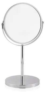 Produktbild von 6x Kosmetikspiegel ø 17 cm, 1x und 3x Vergrößerung, verchromt, silber Hotel