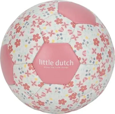 Produktbild von Rubo Toys Little Dutch Miniball Rosa Nicht Aufgeblasen, Pink, 15 cm, Unisex, 3 Jahr(e), Kunststoff, Tasche