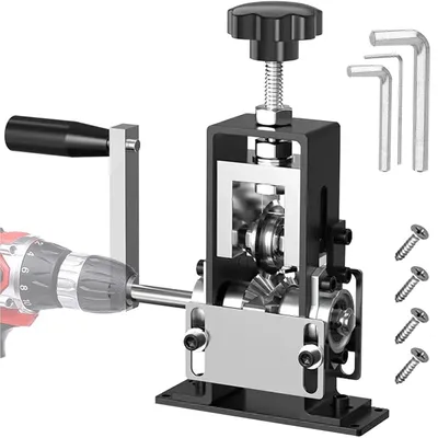 Produktbild von Abisolierzange Kabelabisolierer Kabelentmanteler - 1 bis 20 mm - Handkurbel - Verstellbar - Tragbar
