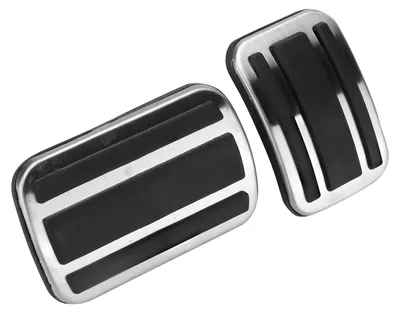 Imagen del producto de 2 unidades de reposapiés para pedal del acelerador y freno, fabricados en aleación de aluminio, repuestos para Peugeot 308S, 308, 408, 4008 y 5008