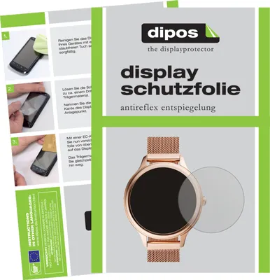 Produktbild von 5x Schutzfolie für Fossil Gen 5E (44mm) matt Displayschutzfolie Folie Display Schutz dipos